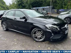 Black Used 2018 Mercedes A200 AMG line Hatchback | £13,995 (Fair price)