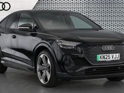 Black Used 2025 Audi Q4 e-tron Black Edition SUV | £37,948 (Super price)