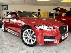 Red Used 2017 Jaguar XF R-Sport Sedan | £14,995 (Fair price)