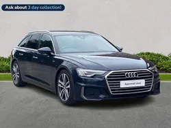 Blue Used 2020 Audi A6 S-Line Estate | £20,504 (Good price)
