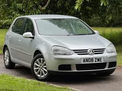 Silver Used 2008 VW Golf VI Match Hatchback | £2,995 (Fair price)