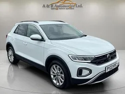 White Used 2022 VW T-Roc Life SUV | £17,980 (Good price)