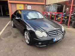 Black Used 2007 Mercedes CLK220 Coupe | £2,500 (Fair price)