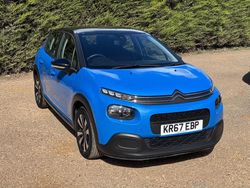 Blue Used 2018 Citroën C3 Feel Hatchback | £4,890 (Fair price)