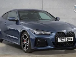Blue Used 2024 BMW 420 M Sport Coupe | £38,994 (A bit pricey)