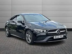 Black Used 2022 Mercedes CLA180 AMG line Sedan | £22,995 (Good price)