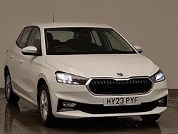 White Used 2023 Skoda Fabia Comfort Hatchback | £14,998 (Fair price)