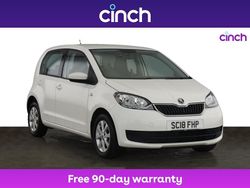White Used 2018 Skoda Citigo SE Hatchback | £7,349 (Fair price)