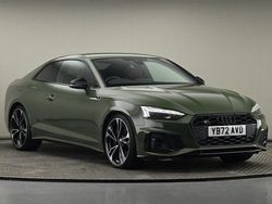 District green metallic Used 2023 Audi S5 Black Edition Coupe | £40,000