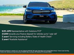 Brilliant silver New 2025 Skoda Enyaq iV SportlinePlus SUV | £43,995