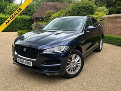 Blue Used 2016 Jaguar F-Pace Portfolio SUV | £14,625 (Fair price)
