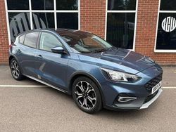 Blue Used 2019 Ford Focus Active X Hatchback | £9,200 (Fair price)