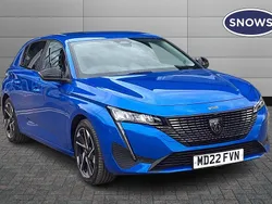 Blue Used 2022 Peugeot 308 Allure Premium | £17,440 (Fair price)