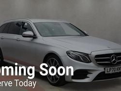 Silver Used 2021 Mercedes E200 AMG line Estate | £23,999 (Super price)