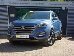 Blue Used 2016 Hyundai Tucson Premium SUV | £6,695 (Fair price)