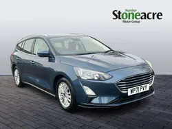 Blue Used 2021 Ford Focus Titanium Estate | £11,495 (Fair price)