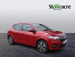 Red Used 2024 Dacia Sandero Expression Hatchback | £11,495 (Good price)