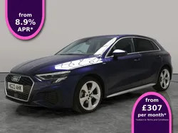 Blue Used 2023 Audi A3 Sportback S-Line Hatchback | £22,250 (Fair price)