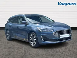 Blue Used 2022 Ford Focus Titanium Estate | £15,989 (A bit pricey)