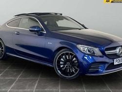 Blue Used 2019 Mercedes C43 AMG Premium Plus Coupe | £27,595 (Fair price)