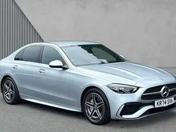 Silver Used 2024 Mercedes C200 AMG line Sedan | £34,342 (A bit pricey)
