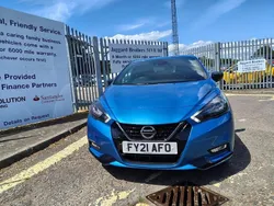 Blue Used 2021 Nissan Micra Hatchback | £12,995 (Fair price)