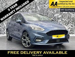 Blue Used 2020 Ford Fiesta ST-Line Hatchback | £11,195 (Fair price)