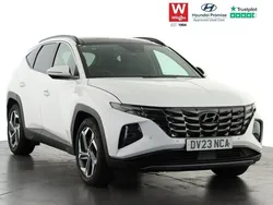 White Used 2023 Hyundai Tucson Ultimate SUV | £24,899 (Expensive)