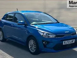 Blue Used 2023 Kia Rio 2 Hatchback | £14,504 (Fair price)