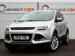 Silver Used 2015 Ford Kuga Titanium SUV | £5,750 (Fair price)