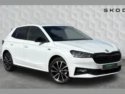 Moon white metallic Used 2024 Skoda Fabia Monte Carlo Hatchback | £18,500 (Fair price)