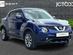 Blue Used 2018 Nissan Juke Tekna SUV | £8,389 (Fair price)