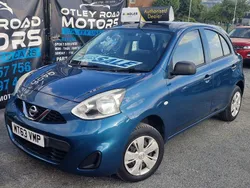 Blue Used 2013 Nissan Micra Visia Hatchback | £3,495 (Fair price)