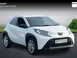 White Used 2023 Toyota Aygo PURE Hatchback | £13,761