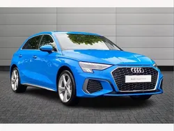 Blue Used 2024 Audi A3 e-tron S-Line Hatchback | £24,990 (Good price)