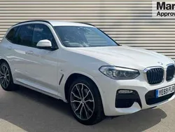 White Used 2019 BMW X3 M Sport SUV | £25,619 (Good price)