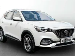 White Used 2021 MG HS Exclusive SUV | £13,499 (Fair price)
