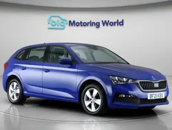 Blue Used 2021 Skoda Scala SE Hatchback | £10,700 (Good price)