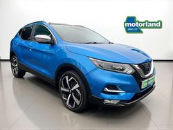 Blue Used 2017 Nissan Qashqai Tekna+ SUV | £9,499 (Fair price)