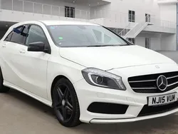 Cirrus white Used 2015 Mercedes A220 AMG Hatchback | £9,970 (Fair price)