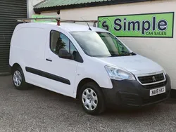 White Used 2018 Peugeot Partner MPV | £5,495 (Fair price)