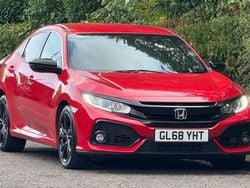 Red Used 2019 Honda Civic SR Hatchback | £6,995 (Good price)