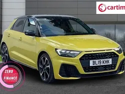 Yellow Used 2019 Audi A1 Sportback S-Line Hatchback | £16,299 (Fair price)