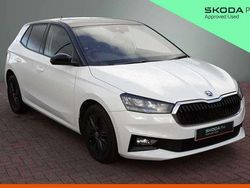 Candy white black magic pearl effect Used 2022 Skoda Fabia Colour Edition Hatchback | £12,650 (Fair price)