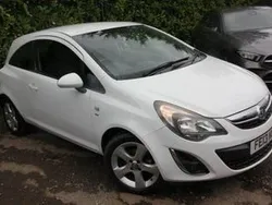 White Used 2013 Vauxhall Corsa S Hatchback | £2,695 (Fair price)