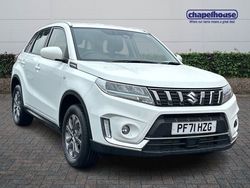 White Used 2021 Suzuki Vitara SZ4 SUV | £14,259 (Fair price)
