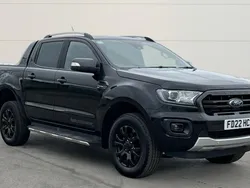 Black Used 2022 Ford Ranger Wildtrack Pickup | £23,555 (Good price)