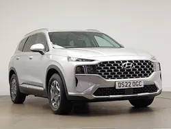 Silver Used 2022 Hyundai Santa Fe Premium SUV | £27,498 (Fair price)