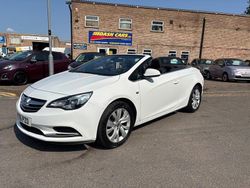 White Used 2016 Vauxhall Cascada Cabriolet | £3,999 (Good price)