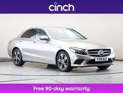 Silver Used 2018 Mercedes C220 Sedan | £14,449 (Good price)
